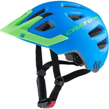 Cyklistická přilba Dětská helma CRATONI Maxster Pro Blue/Green Matt - S/M (51-56cm)