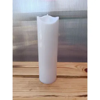 Svíčka Svíce LED Cortina - pohyblivý plamen bílá 5x17.5cm