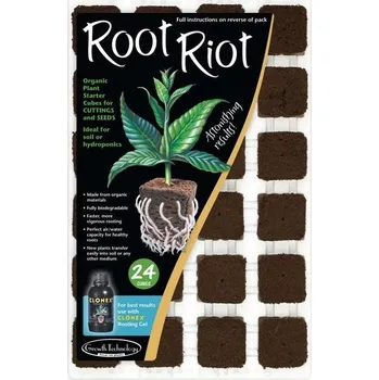 Sadbovač ROOT RIOT 24 Sponges Tray - sadbovací kostky vč. sadbovače