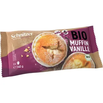 Trvanlivě pečivo Schnitzer Muffins vanilkové 140 g bio