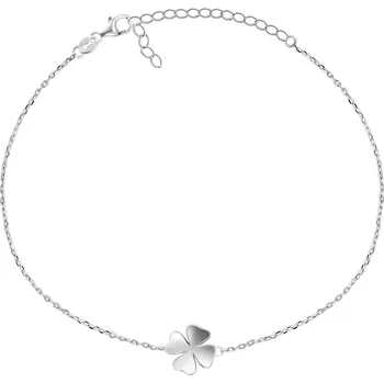 Náramek Brilio Silver Nadčasový stříbrný náramek Čtyřlístek BRC41W + 2 měsíce na vrácení zboží