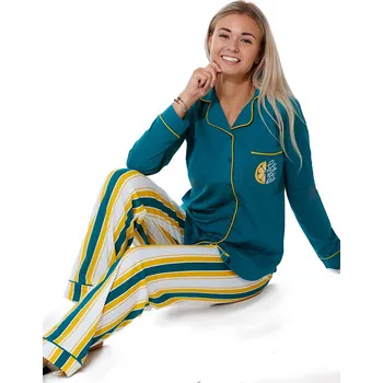 Dámské pyžamo Elegantní pyžamo pro ženy 1B0923 zelená m
