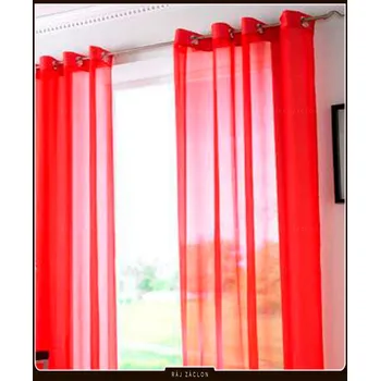 Záclona Jimi červená 150 x 250 cm