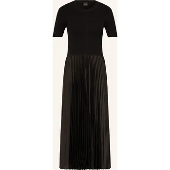 Dámské šaty Boss Dámské Šaty Fadridi Ze Směsi Materiálů S Plisováním,...