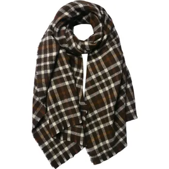 Šála Dámská hnědá zimní šála Gemma – 70x190 cm