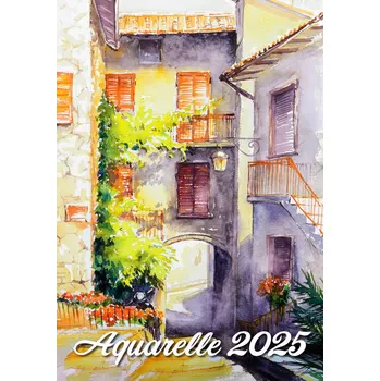Helma365 Nástěnný kalendář Aquarelle 2025 Kalendář Helma365 Nástěnný kalendář Aquarelle 2025