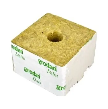 Substrát GRODAN kostka 100x100x65mm, s malou dírou