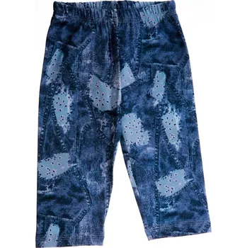 Dívčí legíny Dětské 3/4 legíny 1M2194 modrá 110