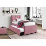 Postel Judith 90 x 200 cm, růžová