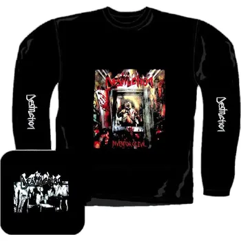 Pánské tričko triko s dlouhým rukávem Destruction - Inventor Of Evil