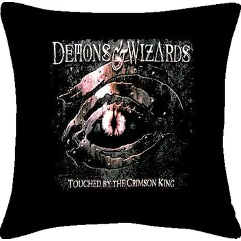 Polštář polštář Demons and Wizards - Touched By The Crimson King