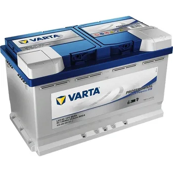 Trakční baterie Trakční baterie VARTA Professional Dual Purpose EFB 80Ah 20h 12V LED80