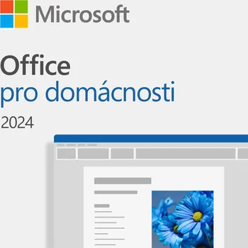 Elektronická licence: Microsoft Office pro studenty a domácnosti 2024 Czech Medialess - ESD (elektronická) licence