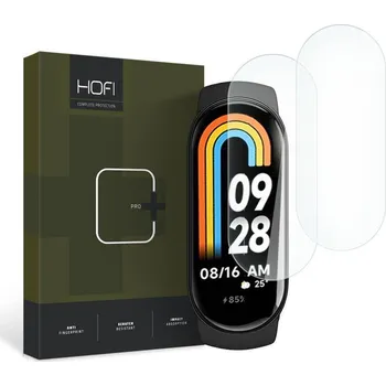Ochranná fólie pro XIAOMI SMART BAND 8 / 8 NFC HOFI Hydroflex Pro+, balení 2ks, Čirá