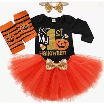 Set pro miminka - MŮJ PRVNÍ HALLOWEEN (3-6 m) (Značka: FUTERLY)