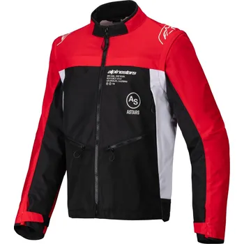 Moto bunda Jacket PRO-DURA, ALPINESTARS (černá/červená/bílá) 2026 (Velikost: L)