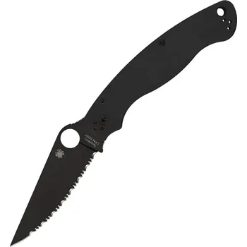 kapesní nůž Spyderco Military 2 Black G-10 Black Blade SpyderEdge