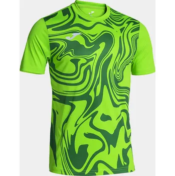 Pánské tričko Sportovní triko JOMA Lion II Fluor Green XS
