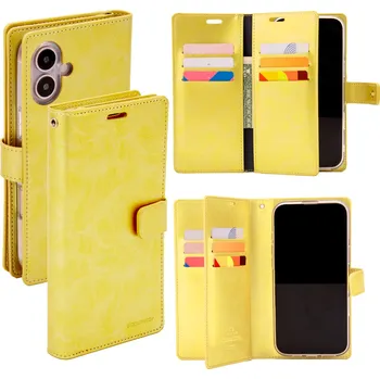 Pouzdro na mobilní telefon Mercury Ochranné pouzdro na iPhone 16 PLUS - Mercury, Mansoor Diary Gold