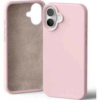 Pouzdro na mobilní telefon Mercury Ochranný kryt na iPhone 16 PLUS - Mercury, Silicone Pink Sand