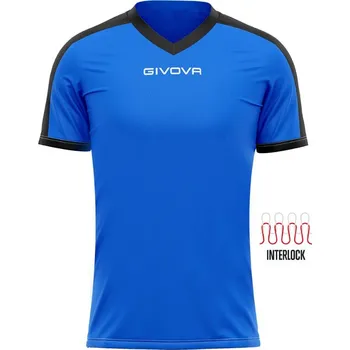Chlapecké tričko Sportovní triko GIVOVA Revolution royal-black XL