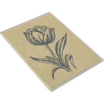 Utěrka Malý kuchyňský ručník 35x50 ZARA 450g Tulipán žlutošedý