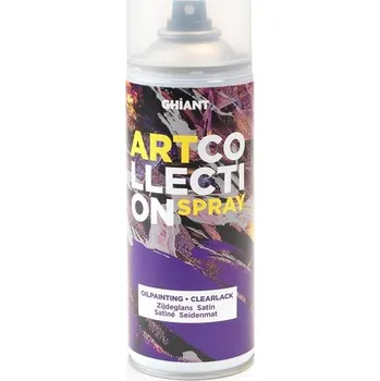 Olejová barva Závěrečný lak Ghiant ART satin 400 ml