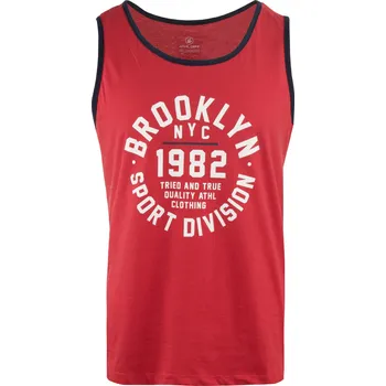 Pánská móda Pánské tílko Athl. DPT KEPLERO Red 2XL