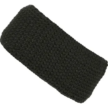 Čelenka Zimní čelenka JN Fine Crocheted Headband černá