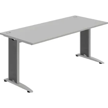 Kancelářský vozík HOBIS kancelářský stůl pracovní rovný - FS 1800, šedá + doprava zdarma