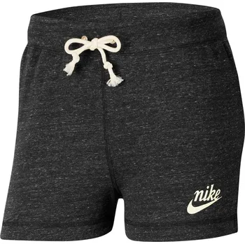 Dámské kraťasy Dámské šortky Nike Gym Vintage Short Black S