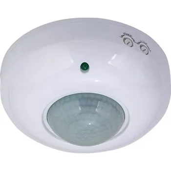 Pohybové čidlo PS-TECH 360° Stropní senzor pohybu, dosah 6 metrů, nastavitelné, LED