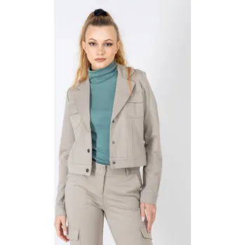 Red Button dámská crop bunda Jill béžová Velikost: XL