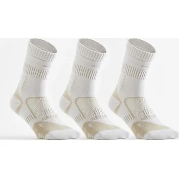 Pánské ponožky ARTENGO Vysoké tenisové ponožky RS900 bavlněné 3 páry bílé 43/46
