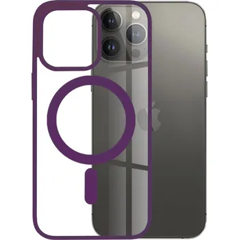 Pouzdro na mobilní telefon Kryt iPhone 13 Pro, Techsuit - MagSafe Pro, fialový