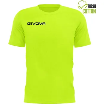 Chlapecké tričko Bavlněné triko Givova Fresh amarillo fluo 4XL