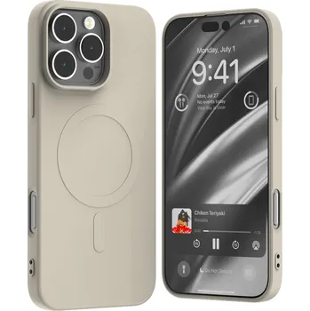 Pouzdro na mobilní telefon Mercury Ochranný kryt na iPhone 16 Pro MAX - Mercury, SemiSilicon MagSafe Stone