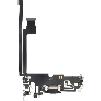 Nabíjecí port a flex kabel pro iPhone 12 Pro Max HQ - Modrý