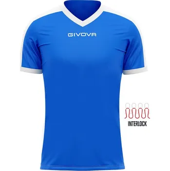 Chlapecké tričko Sportovní triko GIVOVA Revolution royal-white XL