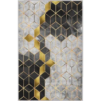 Koberec Luxusní koberec, syntetický, nízký vlas, protiskluzový, 50 x 80 cm + vyzvednutí ZDARMA