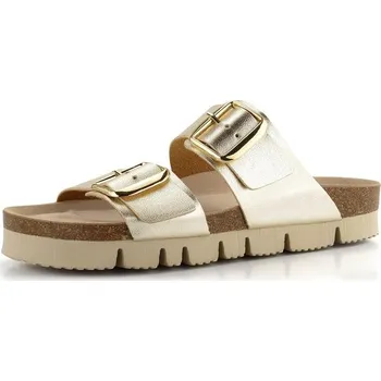 Dámské pantofle BIO Life pantofle fuzbetové metalické zlaté 2011.Pisa/650 - 42 | P690706