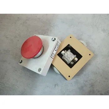 Stykač EPM Ovládací skříň T6S1H hříb STOP TLAČÍTKO 30/50mm IP44 Varianta: T6 rudé tl. plastové pouzdro