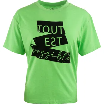 Dámské tričko Dámské triko THE PEOPLE REP. Minerva Green Fluo S