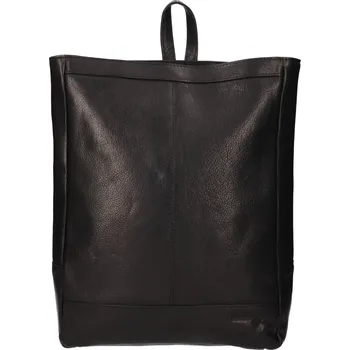 Městský batoh Velký kožený trendy batoh SendiDesign Artur - černá