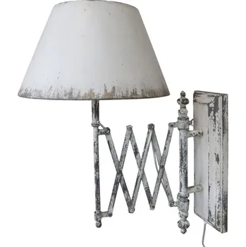 Nástěnné svítidlo Krémová antik nástěnná lampa Vintage Lamp - 38*63*56 cm/ E27/ 60W