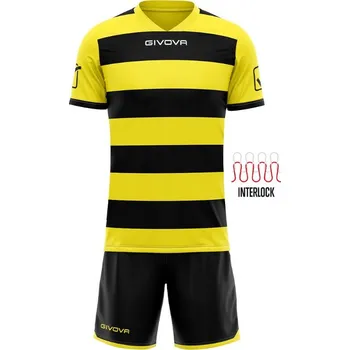 Sportovní set GIVOVA Rugby black-yellow XL