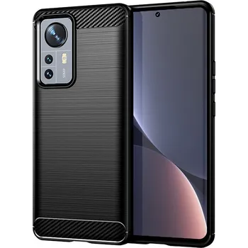 Pouzdro na mobilní telefon Techsuit Kryt Xiaomi 12 / 12X, Armored Carbon black