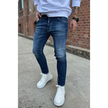 Pánské džíny Pánské džíny DSQUARED2 SUPER TWINKY S74LB1572 modré Velikost: 46