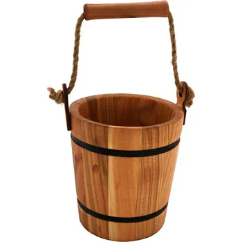 kbelík Dřevěný kbelík malý 1 l