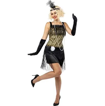 Karnevalový kostým Funiglobal - Kostým Šik Flapper - L